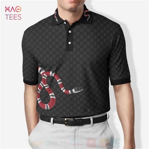 gucci polo shirt snake cheap|gucci polo brown thomas.